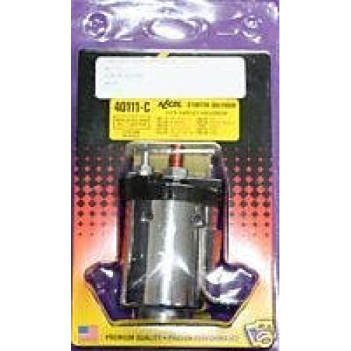 PartzBiz HD: 4425091-Accel Chrome Starter Solenoid for Harley 65-88 | 40111C