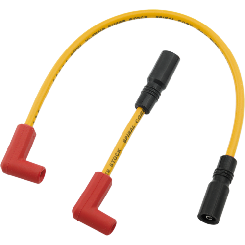 PartzBiz HD: 4425066-Accel Yellow 8MM Spark Plug Wire Set For Harley-Davidson Sportster 2007-2013 - 171110-Y PartzBiz HD: 4425066-Accel Yellow 8MM Spark Plug Wire Set For Harley-Davidson Sportster 2007-2013 - 171110-Y