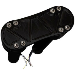 PartzBiz HD DS06021193 - Accutronix Black Bandit 12” ไรเซอร์แบบเกลียวไม่มีอะแดปเตอร์เมาท์เกจ 1-1/8 แคลมป์ PartzBiz HD DS06021193 - Accutronix Black Bandit 12” ไรเซอร์แบบเกลียวไม่มีอะแดปเตอร์เมาท์เกจ 1-1/8 แคลมป์