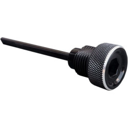 PartzBiz HD DS11050216 - Accutronix ก้านวัดเกียร์แบบมีลายสีดำ Harley Softail Dyna HD 37065-06 | TDS01-KN