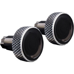 PartzBiz HD DS35011276 - Accutronix สีดำ Round Knurled Saddlebag Latch Levers Harley FLH/T 14-18 | SLK01-KN PartzBiz HD DS35011276 - Accutronix สีดำ Round Knurled Saddlebag Latch Levers Harley FLH/T 14-18 | SLK01-KN