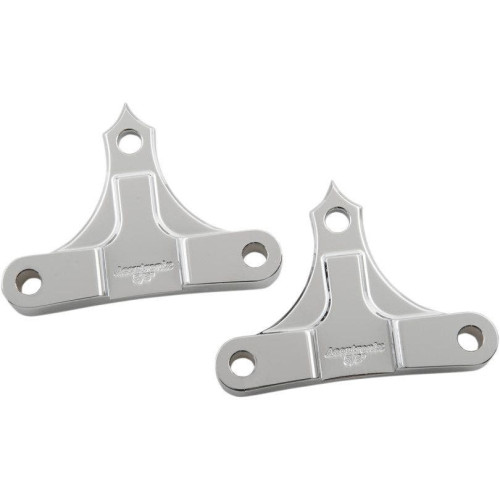 PartzBiz HD: 4424981-Accutronix Hot Legs Bagger Legs Chrome .625 ” Spacers 6 ” บังโคลนหน้า 14-16 | TFS49-NF5/8C