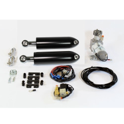 PartzBiz HD BK-HD-DN17-B-1 - AirFX BK-HD-DN17-B-1 Black Rear Air Ride Suspension Kit 05-17 Harley Dyna FXD PartzBiz HD BK-HD-DN17-B-1 - AirFX BK-HD-DN17-B-1 Black Rear Air Ride Suspension Kit 05-17 Harley Dyna FXD