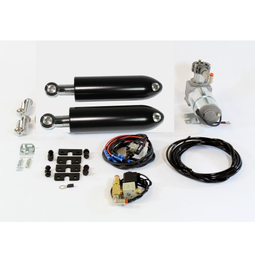 PartzBiz HD: 4424941-AirFX BK-HD-DN17-B-1 Black Rear Air Ride Suspension Kit 05-17 Harley Dyna FXD PartzBiz HD: 4424941-AirFX BK-HD-DN17-B-1 Black Rear Air Ride Suspension Kit 05-17 Harley Dyna FXD