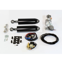 PartzBiz HD BK-HD-VR17-B-1 - AirFX BK-HD-VR17-B-1 Black Rear Air Ride Suspension Kit 06-17 Harley V-Rod V Rod PartzBiz HD BK-HD-VR17-B-1 - AirFX BK-HD-VR17-B-1 Black Rear Air Ride Suspension Kit 06-17 Harley V-Rod V Rod