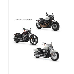 PartzBiz HD FXA-2007-K - AirFX Black Rear Air Ride Suspension Mono Shock Harley Softail M8 18-20 PartzBiz HD FXA-2007-K - AirFX Black Rear Air Ride Suspension Mono Shock Harley Softail M8 18-20