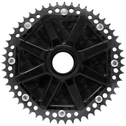 PartzBiz HD DS12102503 - Alloy Art G2UCC53-11 Black Cush Drive Carrier 53T Chain Conversion System Univ PartzBiz HD DS12102503 - Alloy Art G2UCC53-11 Black Cush Drive Carrier 53T Chain Conversion System Univ