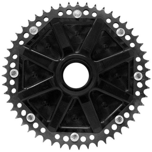 PartzBiz HD: 4424822-Alloy Art G2UCC53-11 Black Cush Drive Carrier 53T การแปลงระบบโซ่ Univ
