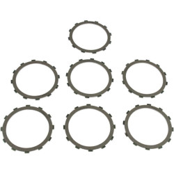 PartzBiz HD DS11313327 - Alto 095756K Replacement Fiber Friction Plate Clutch Kit 15-19 Indian Scout Sixty Bobber Performance replacement upgrade transmission drivetrain power heavy duty disc aramid fiber 1131-3327 11313327
