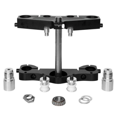 PartzBiz HD: 4424692-American Suspension 41MM Bolt On Triple Tree Kit 23" Wheel Raked Harley FLH/T 97-13 TK23/13 PartzBiz HD: 4424692-American Suspension 41MM Bolt On Triple Tree Kit 23" Wheel Raked Harley FLH/T 97-13 TK23/13