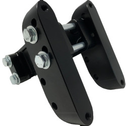 PartzBiz HD FM-15 - American Suspension Black Mount Harley Road Glide Fairings 15-20