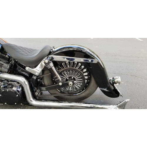 PartzBiz HD: 4424640-โช้คอัพหลังแบบ American Suspension P-49 จับคู่กับขั้วต่อ Ram Air
