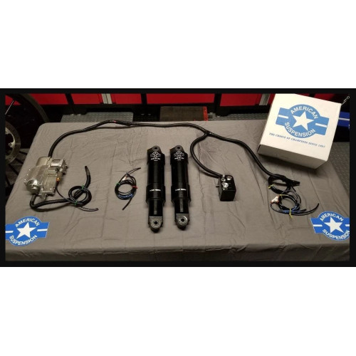 PartzBiz HD: 4424641-American Suspension Ram Air IV Rear Air Ride Shocks & Strategic Command System PartzBiz HD: 4424641-American Suspension Ram Air IV Rear Air Ride Shocks & Strategic Command System