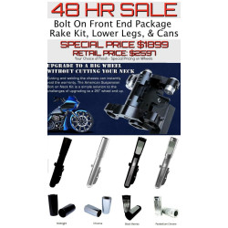 PartzBiz HD BB-WNTR - แพ็คเกจ American Suspension Winter Package Bolt บนต้นไม้ขนาด 26”-32” พร้อมตะเกียบและบู๊ทส์
