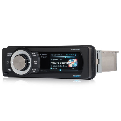 PartzBiz HD: 4424569-น้ำ AV 288W Sirius XM Bluetooth USB iPod MP3 AUX เปลี่ยนวิทยุ Harley 98-13 AQ-MP-5UBT-HS PartzBiz HD: 4424569-น้ำ AV 288W Sirius XM Bluetooth USB iPod MP3 AUX เปลี่ยนวิทยุ Harley 98-13 AQ-MP-5UBT-HS