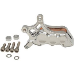 PartzBiz HD AN02-212 - Arlen Ness 02-212 Chrome 6-Piston Caliper 14" Disc Front Right Harley & Custom PartzBiz HD AN02-212 - Arlen Ness 02-212 Chrome 6-Piston Caliper 14" Disc Front Right Harley & Custom