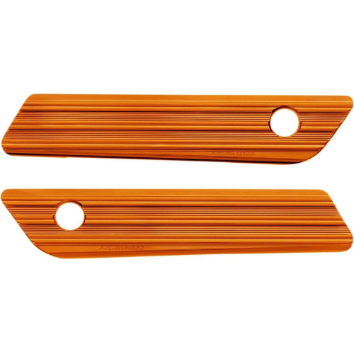 PartzBiz HD: 4424508-Arlen Ness 03-610 Orange Saddlebag Latch Covers Billet Pair Harley Touring 14-21 PartzBiz HD: 4424508-Arlen Ness 03-610 Orange Saddlebag Latch Covers Billet Pair Harley Touring 14-21