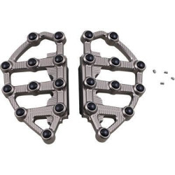 PartzBiz HD AN06-876 - Arlen Ness 06-876 แผ่นปูพื้น Titanium Billet Aluminium MX ด้านหลัง Harley 99-Up 1621-0996 16210996 PartzBiz HD AN06-876 - Arlen Ness 06-876 แผ่นปูพื้น Titanium Billet Aluminium MX ด้านหลัง Harley 99-Up 1621-0996 16210996