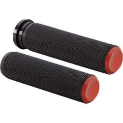 PartzBiz HD AN07-306 - Arlen Ness 07-306 Fusion Knurled Grips Orange TBW Harley FLH/T FLS FXD ELW 08-23 PartzBiz HD AN07-306 - Arlen Ness 07-306 Fusion Knurled Grips Orange TBW Harley FLH/T FLS FXD ELW 08-23