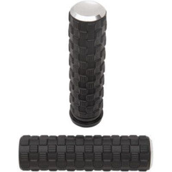 PartzBiz HD AN07-353 - Arlen Ness 07-353 Chrome Air Trax 1" Grips for Throttle By Wire Harley 76-Up PartzBiz HD AN07-353 - Arlen Ness 07-353 Chrome Air Trax 1" Grips for Throttle By Wire Harley 76-Up