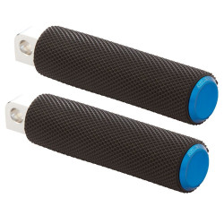 PartzBiz HD AN07-937 - Arlen Ness 07-937 Fusion Knurled Male Mount Footpeg w/ Blue End Cap Harley 76-Up PartzBiz HD AN07-937 - Arlen Ness 07-937 Fusion Knurled Male Mount Footpeg w/ Blue End Cap Harley 76-Up