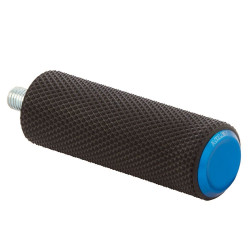 PartzBiz HD AN07-947 - Arlen Ness 07-947 Fusion Knurled Shift Peg w/ Billet Blue End Cap Harley 76-Up PartzBiz HD AN07-947 - Arlen Ness 07-947 Fusion Knurled Shift Peg w/ Billet Blue End Cap Harley 76-Up