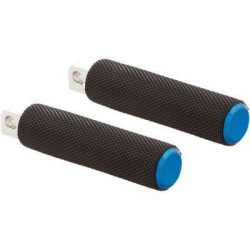 PartzBiz HD AN07-950 - Arlen Ness 07-950 Blue Billet Knurled Fusion Driver Footpegs H-D Softail 18-Up PartzBiz HD AN07-950 - Arlen Ness 07-950 Blue Billet Knurled Fusion Driver Footpegs H-D Softail 18-Up