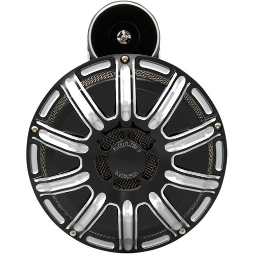 PartzBiz HD: 4424353-Arlen Ness 10 Gauge Gloss Black Horn for Harley or Metric Custom Applications | 70-250 PartzBiz HD: 4424353-Arlen Ness 10 Gauge Gloss Black Horn for Harley or Metric Custom Applications | 70-250