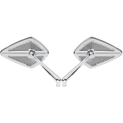 PartzBiz HD AN13-127 & AN13-129 - Arlen Ness 13-127 13-129 Chrome Left & Right Diamond Forged Mirrors PAIR 0640-1198 0640-1200 06401198 06401200 263856 263858 PartzBiz HD AN13-127 & AN13-129 - Arlen Ness 13-127 13-129 Chrome Left & Right Diamond Forged Mirrors PAIR 0640-1198 0640-1200 06401198 06401200 263856 263858