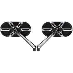 PartzBiz HD AN13-164 & AN13-166 - Arlen Ness 13-165 13-167 Black Right & Left Deep Cut Mirrors Universal PAIR 06401205 06401207 0640-1205 0640-1207 263863 263865 PartzBiz HD AN13-164 & AN13-166 - Arlen Ness 13-165 13-167 Black Right & Left Deep Cut Mirrors Universal PAIR 06401205 06401207 0640-1205 0640-1207 263863 263865