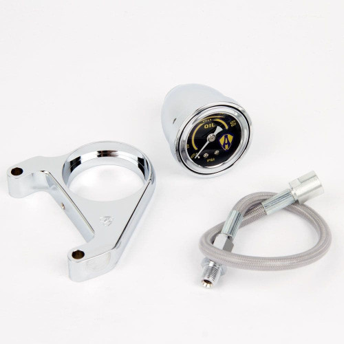 PartzBiz HD: 4424294-Arlen Ness 15-657 ชุดเกจวัดแรงดันน้ำมัน Chrome Radius Harley Evolution EVO 84-99 PartzBiz HD: 4424294-Arlen Ness 15-657 ชุดเกจวัดแรงดันน้ำมัน Chrome Radius Harley Evolution EVO 84-99