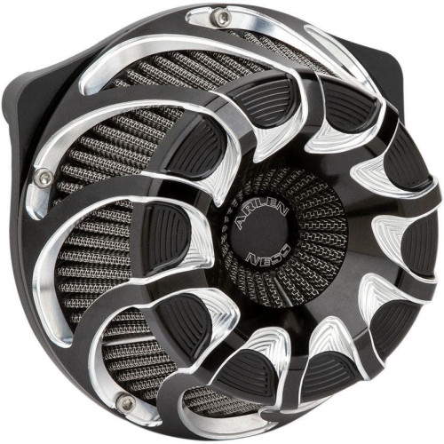PartzBiz HD: 4424198-Arlen Ness 18-983 Black Inverted Series Drift Air Cleaner Filter Breather 99-17 Harley Davidson Twin Cam Touring Bagger Dresser Softail Dyna FXD FLST FXST FLHT FLHX FLTR FLHR 264327 1010-2448 10102448