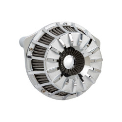 PartzBiz HD AN18-992 - Arlen Ness 18-992 Chrome Inverted Series 15-Spoke Air Cleaner Filter Breather 99-17 Harley Davidson Twin Cam Touring Bagger Dresser Softail Dyna FXD FLST FXST FLHT FLHX FLTR FLHR 264334 1010-2488 10102488 PartzBiz HD AN18-992 - Arlen Ness 18-992 Chrome Inverted Series 15-Spoke Air Cleaner Filter Breather 99-17 Harley Davidson Twin Cam Touring Bagger Dresser Softail Dyna FXD FLST FXST FLHT FLHX FLTR FLHR 264334 1010-2488 10102488