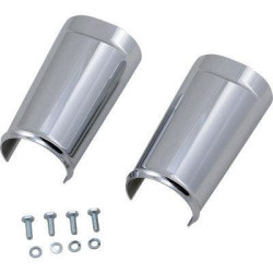 PartzBiz HD AN20-043 - Arlen Ness 20-043 Fat Tyre Fork Boot Slider Cover Chrome Harley Touring 99-13 best new custom bagger dresser อัพเกรด ELECTRA ROAD STREET GLIDE KING PartzBiz HD AN20-043 - Arlen Ness 20-043 Fat Tyre Fork Boot Slider Cover Chrome Harley Touring 99-13 best new custom bagger dresser อัพเกรด ELECTRA ROAD STREET GLIDE KING