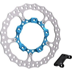 PartzBiz HD AN300-001 - Arlen Ness 300-001 14” Big Brake Rotor Kits Front Left Blue Harley Touring FLH/T PartzBiz HD AN300-001 - Arlen Ness 300-001 14” Big Brake Rotor Kits Front Left Blue Harley Touring FLH/T