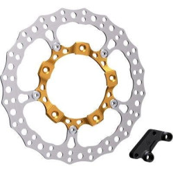 PartzBiz HD AN300-006 - Arlen Ness 300-006 14” Big Brake Rotor Kits Front Right Gold Harley Touring FLH/T PartzBiz HD AN300-006 - Arlen Ness 300-006 14” Big Brake Rotor Kits Front Right Gold Harley Touring FLH/T