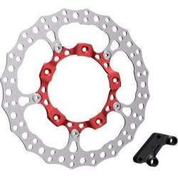 PartzBiz HD AN300-007 - Arlen Ness 300-007 14” Big Brake Rotor Kits Front Right Red Harley Touring FLH/T PartzBiz HD AN300-007 - Arlen Ness 300-007 14” Big Brake Rotor Kits Front Right Red Harley Touring FLH/T