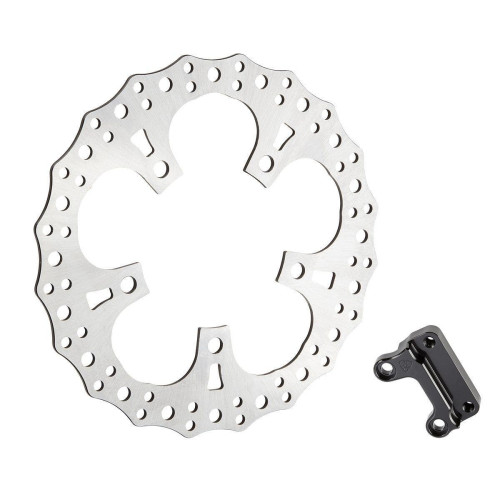 PartzBiz HD: 4424158-Arlen Ness 300-012 Jagged Floating 13" Left Rotor Harley Road Glide 08-Up PartzBiz HD: 4424158-Arlen Ness 300-012 Jagged Floating 13" Left Rotor Harley Road Glide 08-Up