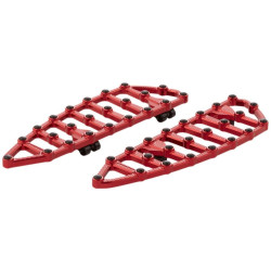 PartzBiz HD AN410-012 - Arlen Ness 410-012 Red MX Billet Driver Floorboards Harley Softail M8 18-20 PartzBiz HD AN410-012 - Arlen Ness 410-012 Red MX Billet Driver Floorboards Harley Softail M8 18-20