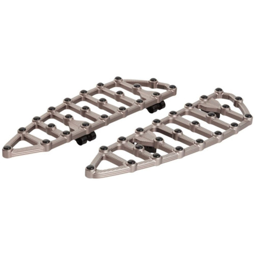 PartzBiz HD: 4424138-Arlen Ness 410-013 ไทเทเนียม MX Billet Driver Floorboards Harley Softail M8 18-20 PartzBiz HD: 4424138-Arlen Ness 410-013 ไทเทเนียม MX Billet Driver Floorboards Harley Softail M8 18-20