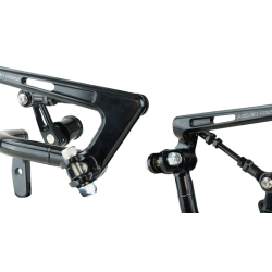 PartzBiz HD AN420-120 - Arlen Ness 420-120 Black Bagger Mid Foot Control Kit Bolt On for Harley Touring | 420-120 PartzBiz HD AN420-120 - Arlen Ness 420-120 Black Bagger Mid Foot Control Kit Bolt On for Harley Touring | 420-120