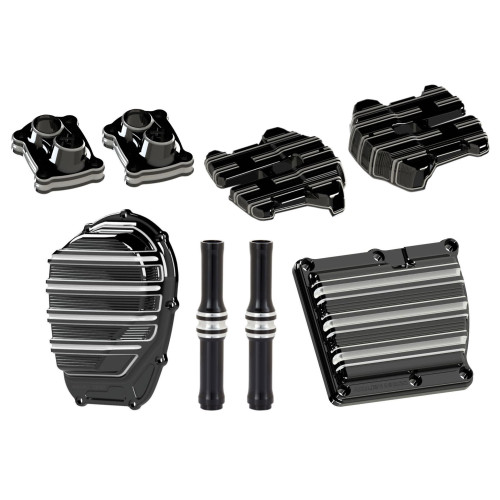 PartzBiz HD: 4424113-Arlen Ness ชุดฝาครอบเครื่องยนต์ 10 เกจสีดำ 5 ชิ้น 2017-2018 M8 Harley Touring 03-983 / 18-263 / 03-863 / 03-643 / 12-583 / 0940-1659 / 0940-1663 / 1105-0213 / 0928-0090 / 0940-1661 PartzBiz HD: 4424113-Arlen Ness ชุดฝาครอบเครื่องยนต์ 10 เกจสีดำ 5 ชิ้น 2017-2018 M8 Harley Touring 03-983 / 18-263 / 03-863 / 03-643 / 12-583 / 0940-1659 / 0940-1663 / 1105-0213 / 0928-0090 / 0940-1661