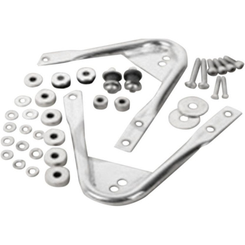 PartzBiz HD: 4424073-Arlen Ness 60-173 Chrome Tour Pack Tour Pak Docking Hardware Kit Harley 97-08 PartzBiz HD: 4424073-Arlen Ness 60-173 Chrome Tour Pack Tour Pak Docking Hardware Kit Harley 97-08