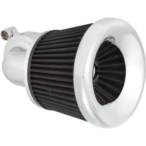 PartzBiz HD: 4424056-Arlen Ness 600-031 Chrome Velocity 90¬∞ Air Cleaner Kit Harley FLT 08-16 FLST 16-17