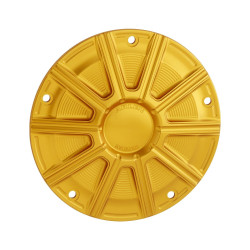 PartzBiz HD AN700-020 - Arlen Ness 700-020 Gold 10-Gauge Derby Cover Billet Harley Twin Cam 99-17 PartzBiz HD AN700-020 - Arlen Ness 700-020 Gold 10-Gauge Derby Cover Billet Harley Twin Cam 99-17