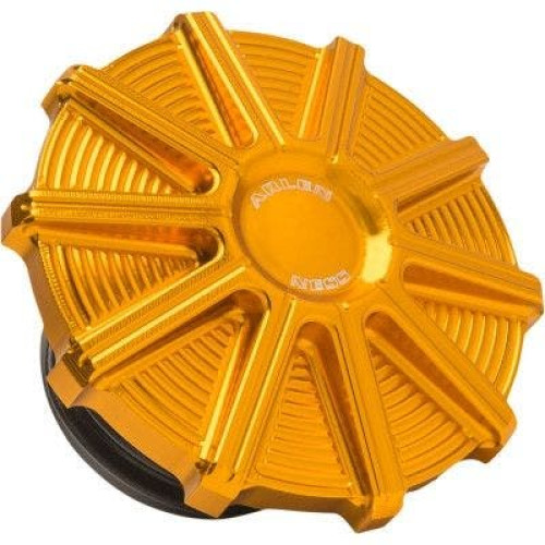 PartzBiz HD: 4424010-Arlen Ness 701-004 10 Gauge Gas CAP สีทอง Harley FLH FLS FXD XL 93-20 เหมาะสำหรับ 0703-0847 07030847 PartzBiz HD: 4424010-Arlen Ness 701-004 10 Gauge Gas CAP สีทอง Harley FLH FLS FXD XL 93-20 เหมาะสำหรับ 0703-0847 07030847