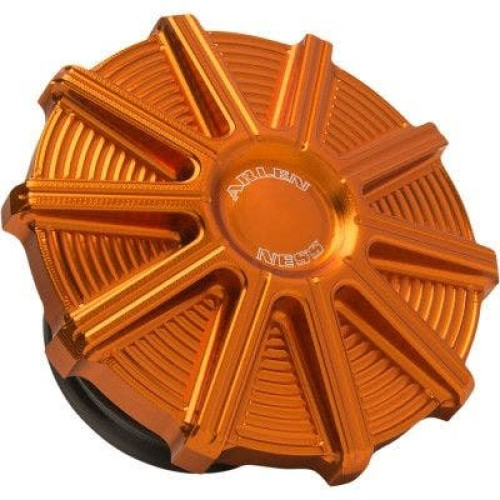 PartzBiz HD: 4424011-Arlen Ness 701-005 10 Gauge Gas Cap สีส้ม Harley FLH FLS FXD XL 93-20 เหมาะสำหรับ 0703-0847 07030847 PartzBiz HD: 4424011-Arlen Ness 701-005 10 Gauge Gas Cap สีส้ม Harley FLH FLS FXD XL 93-20 เหมาะสำหรับ 0703-0847 07030847