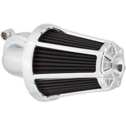 PartzBiz HD AN81-031 - Arlen Ness 81-031 Chrome Aluminum Beveled Monster Sucker Air Cleaner Harley M8 Softail Touring PartzBiz HD AN81-031 - Arlen Ness 81-031 Chrome Aluminum Beveled Monster Sucker Air Cleaner Harley M8 Softail Touring