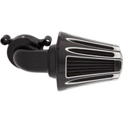 PartzBiz HD AN81-037 - Arlen Ness 81-037 Black Aluminum Deep Cut Monster Sucker Air Cleaner Harley M8 Softail Touring PartzBiz HD AN81-037 - Arlen Ness 81-037 Black Aluminum Deep Cut Monster Sucker Air Cleaner Harley M8 Softail Touring