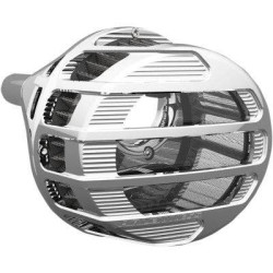 PartzBiz HD AN81-301 - Arlen Ness 81-301 Chrome Sidekick Monster Sucker Air Cleaner Harley M8 17-Up Touring Softail M8 Milwaukee PartzBiz HD AN81-301 - Arlen Ness 81-301 Chrome Sidekick Monster Sucker Air Cleaner Harley M8 17-Up Touring Softail M8 Milwaukee